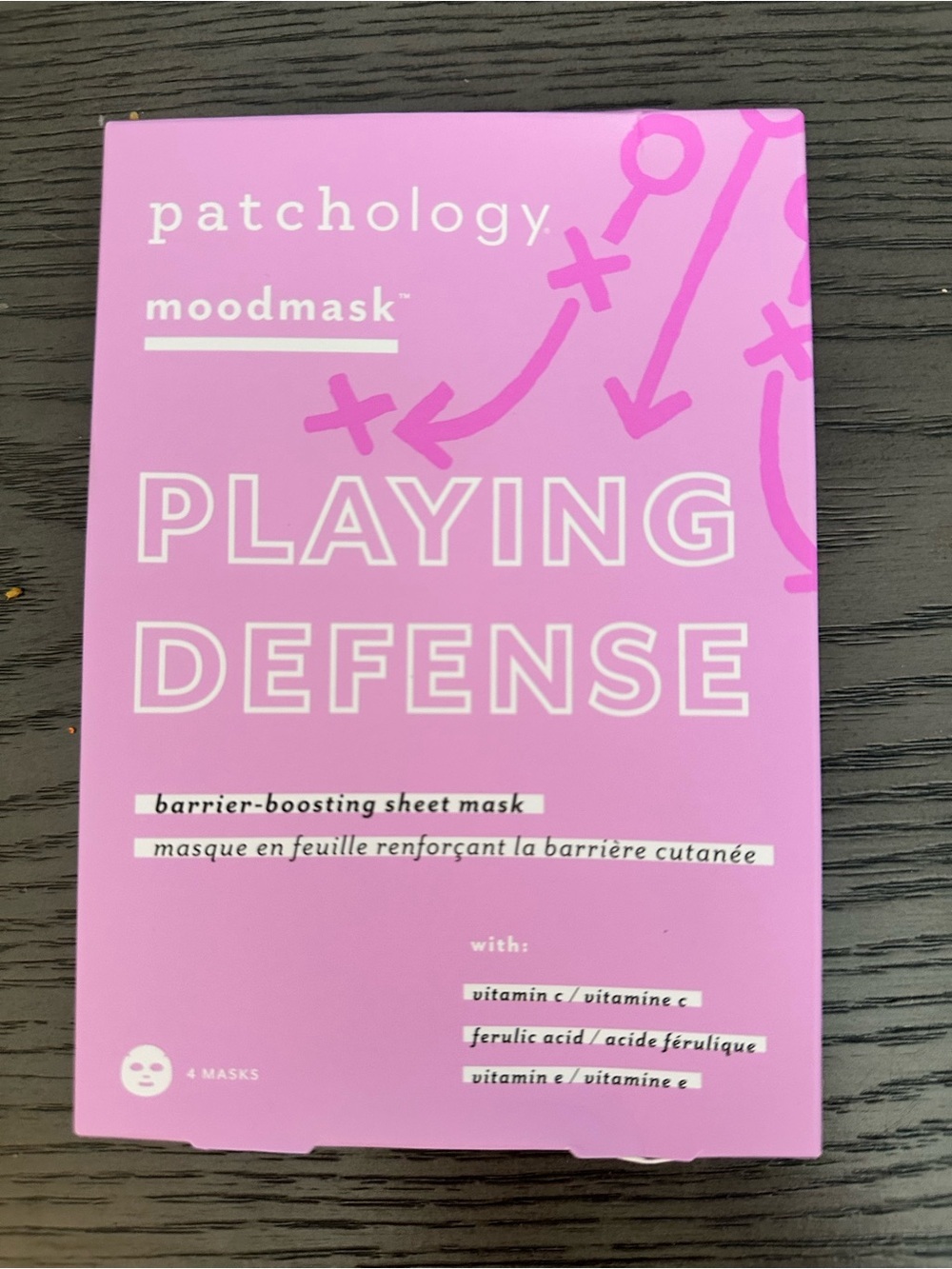 Patchology Moodmask Playing Defense Sheet Masks— NIB